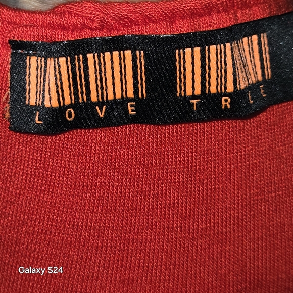 LOVE TREE MAXI STRAPLESS BRIGHT RED/CREAM ELEPHANT PRINT DRESS SIZE SMALL - Picture 9 of 13